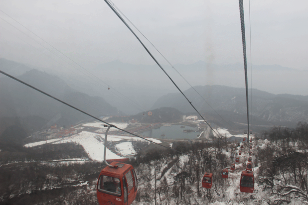 西嶺雪山索道